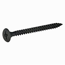 Black drywall screw